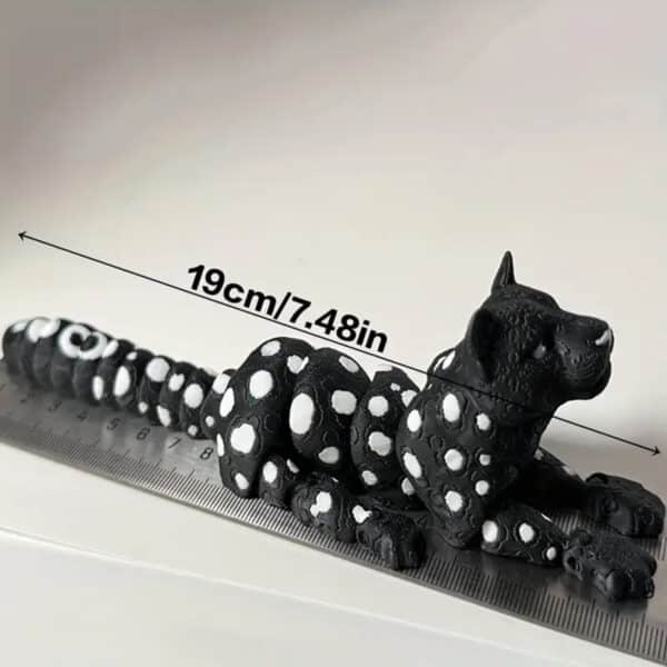 Customized Articulated 3D Printed Leopard Toy for Kids - Image 2
