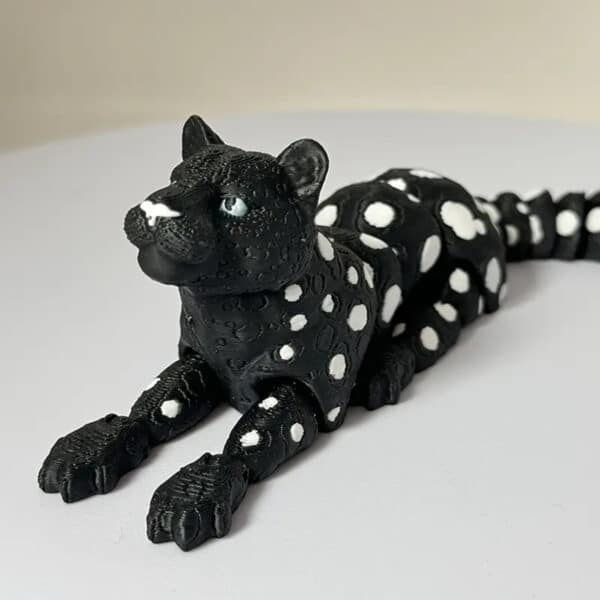 Customized Articulated 3D Printed Leopard Toy for Kids - Image 4