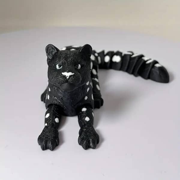 Customized Articulated 3D Printed Leopard Toy for Kids - Image 6