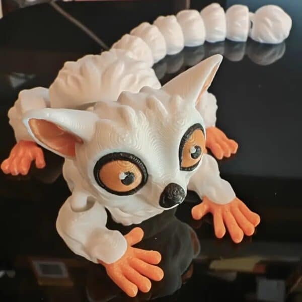 3D Printed Colorful Long Tailed Monkey Toy for Children's - Image 3