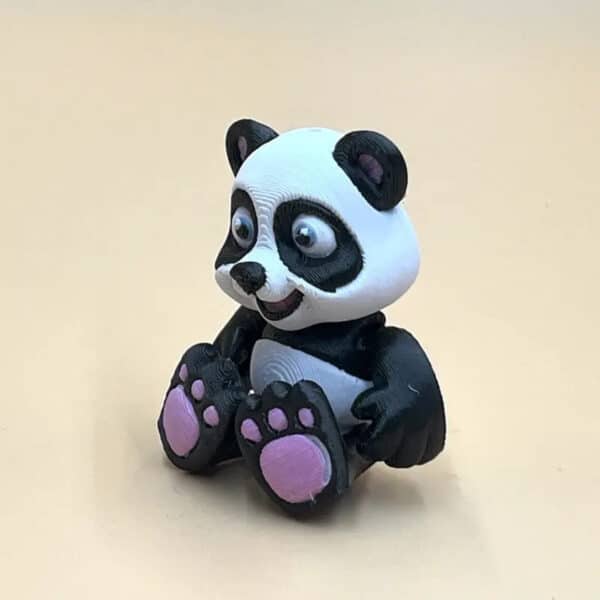 Customized 3D Printed Movable Panda Toy for Children's - Image 3