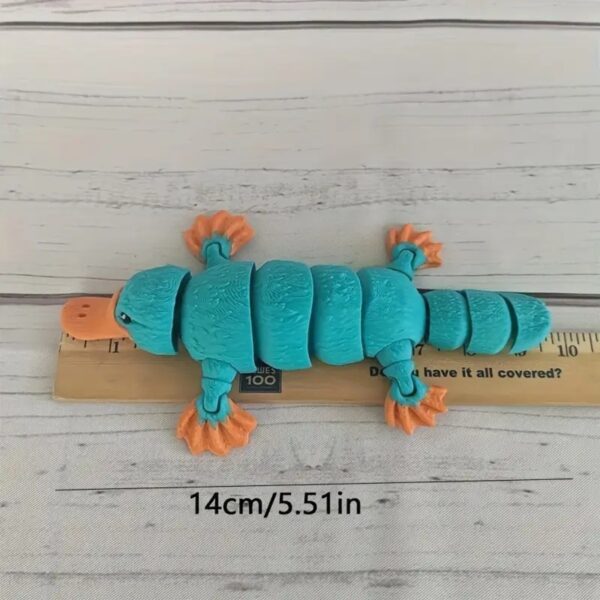 Articulated 3D Printed Customized Platypus Toy for Children's - Image 4