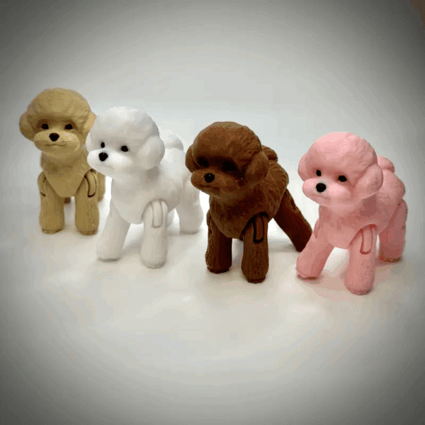 3D Printed Customized Poodle Dog Toy for Children's - Image 4