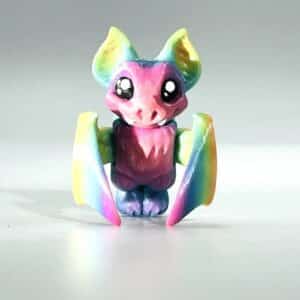 Rainbow Bat Toy