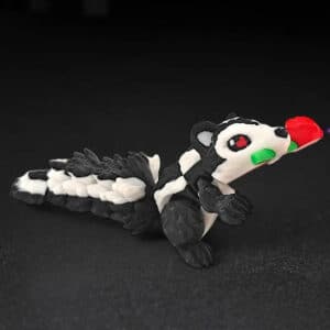Printed Skunk Statue