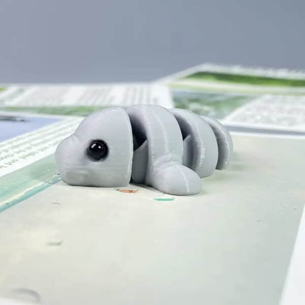 Articulated 3D Printed Walrus Ornament Toy for Children's - Image 3