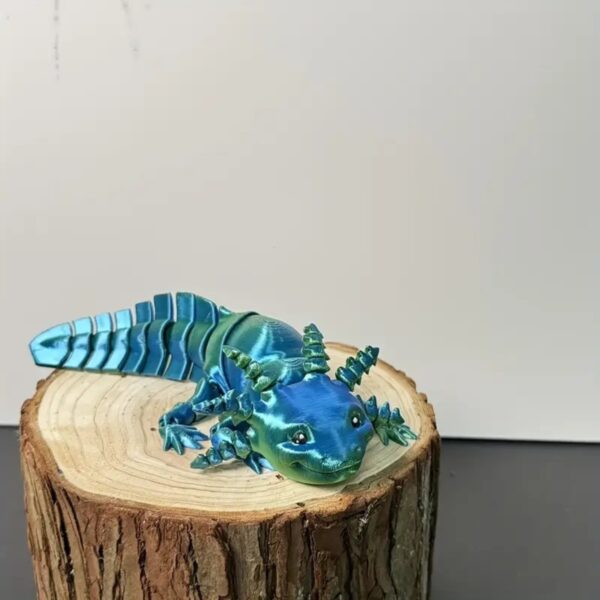 Articulated 3D Printed Salamander Toy For Children's - Image 2