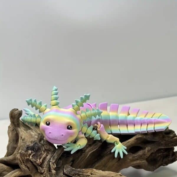 Articulated 3D Printed Salamander Toy For Children's - Image 4