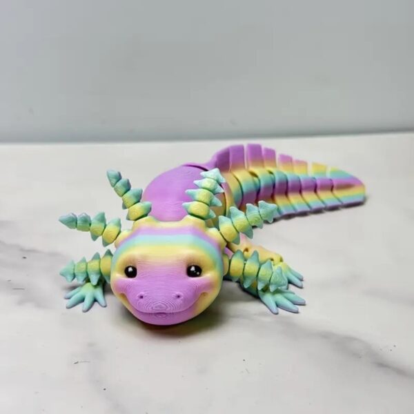 Articulated 3D Printed Salamander Toy For Children's - Image 5