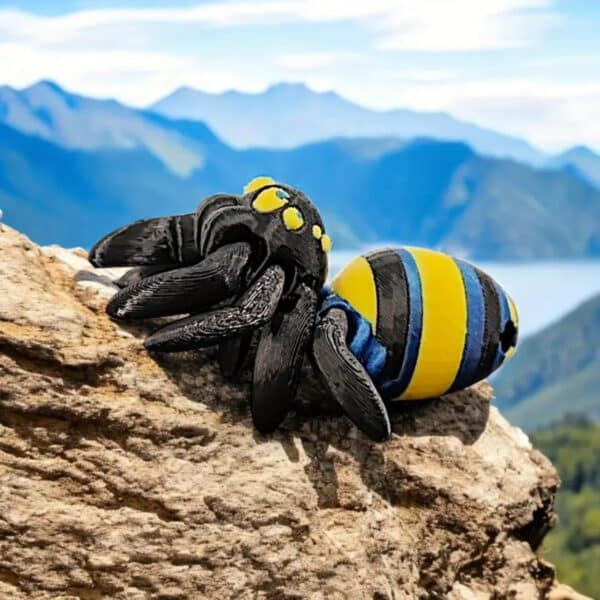 Articulated 3D Printed Giant Butt Spider Toy for Kids - Image 2