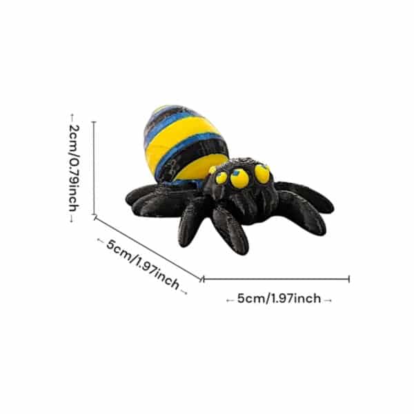 Articulated 3D Printed Giant Butt Spider Toy for Kids - Image 3