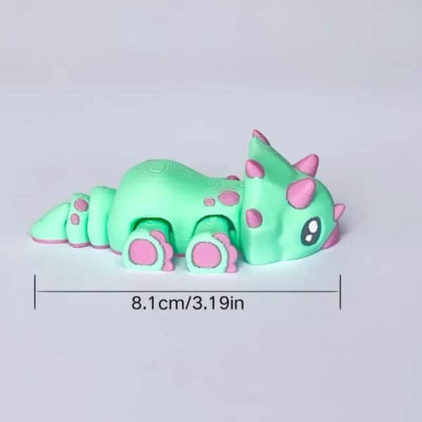 3D Printed Movable Customized Triceratops Toys for Kids - Image 2