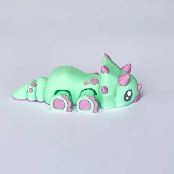 Movable Triceratops Toys