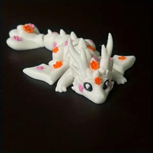Articulated Peach Dragon