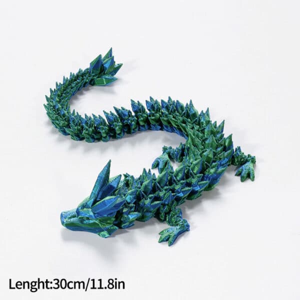 Articulated Customizable Flexible Dragon Toy for Kids - Image 5