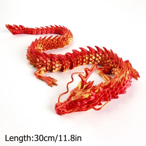 Articulated Customizable Flexible Dragon Toy for Kids - Image 9