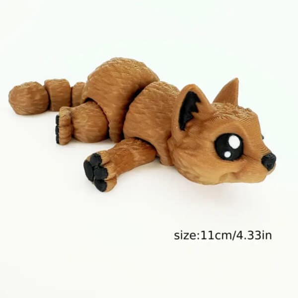 Customized 3D Printed Articulated Fox Toy for Children's - Image 2