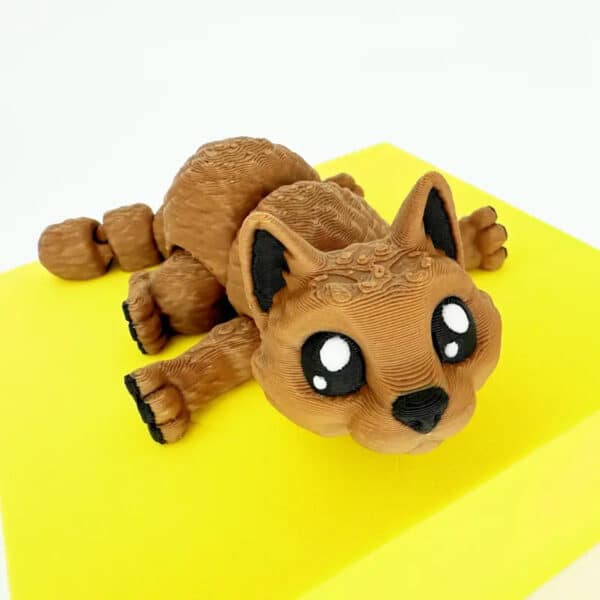 Customized 3D Printed Articulated Fox Toy for Children's - Image 3