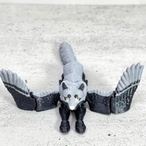 Gray Black Fox Wolf