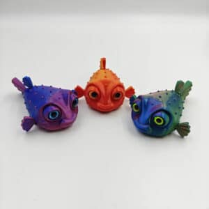 Poseable Puffer Fish