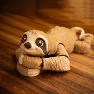 Artistic Sloth Toy