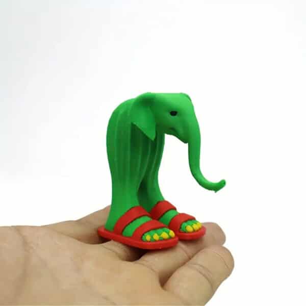 Customized 3D Printed Whimsical Elephant Toy for Children's - Image 4