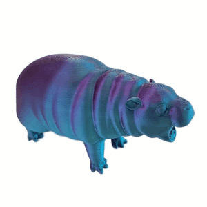 Movable Joint Playful Hippo