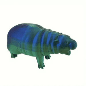 Articulated Playful Hippo