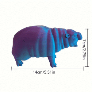 Customizable Hippo Toy