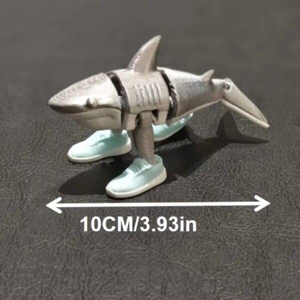 Articulated 3D Printed Customized Shark Toy for Children's - Image 4