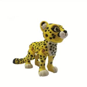 Modern 3D Printed Leopard