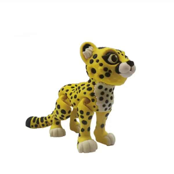 Modern 3D Printed Leopard