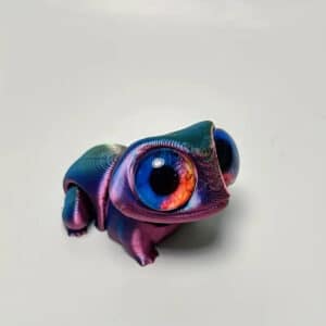 Custom 3D Printed Frog
