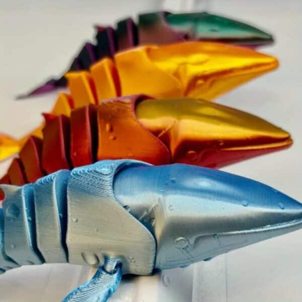 Customizable 3D Printed Arowana Whale Toy for Children's - Image 2