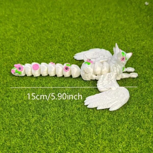Customizable 3D Printed Articulated Sprite Fox Toy for Kids - Image 3