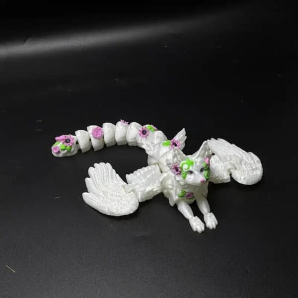 Customizable 3D Printed Articulated Sprite Fox Toy for Kids - Image 4
