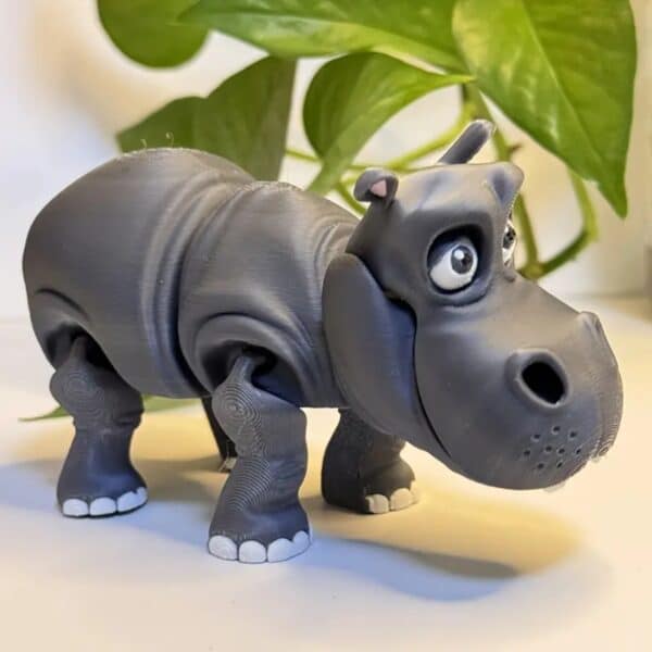 Articulated 3D Customized Hippo Toy for Children's - Image 3