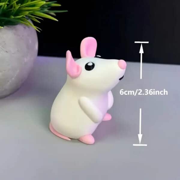 Adorable Custom 3D Printed Colorful Mice Toy for Children's - Image 2