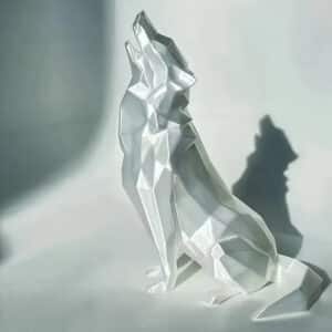 Customized Wolf Statue