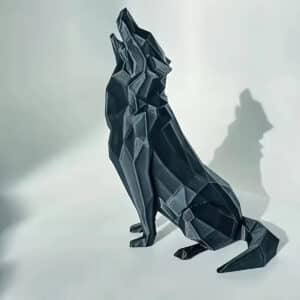 Wolf Statue Ornament