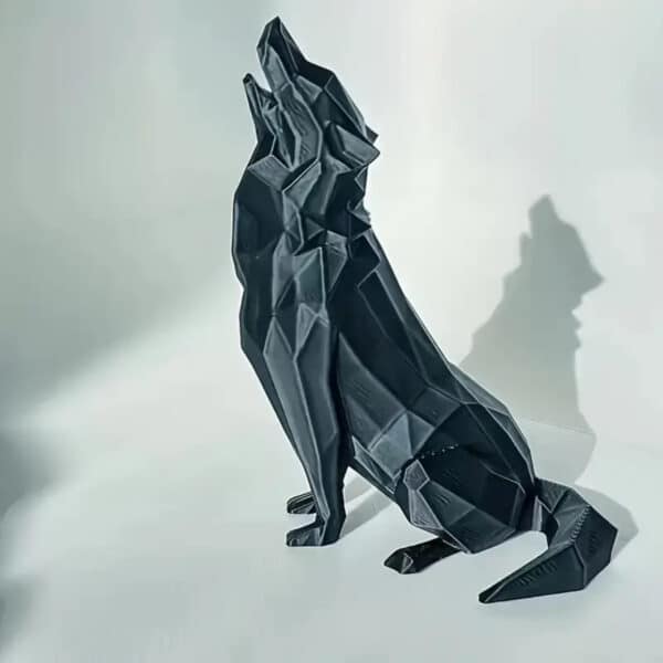 Wolf Statue Ornament