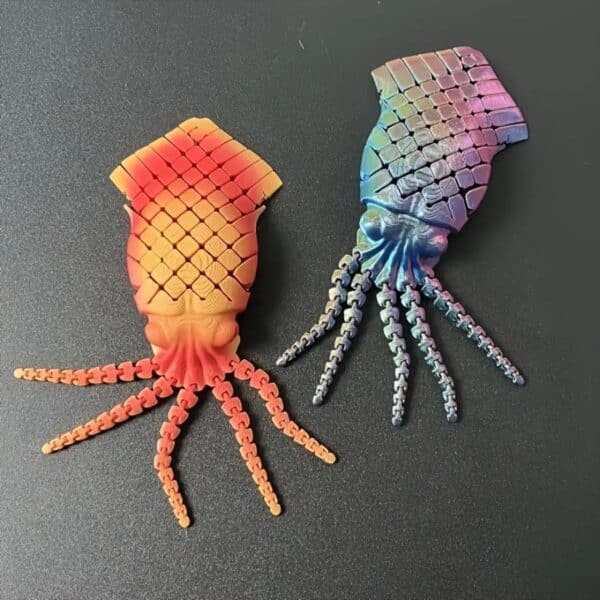 Fantasy 3D Printed Octopus Statue Animal Toy for Children's - Image 3