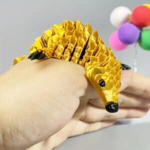 Golden Pangolin Toy