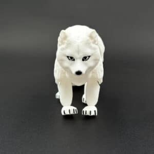 White Fox Toy