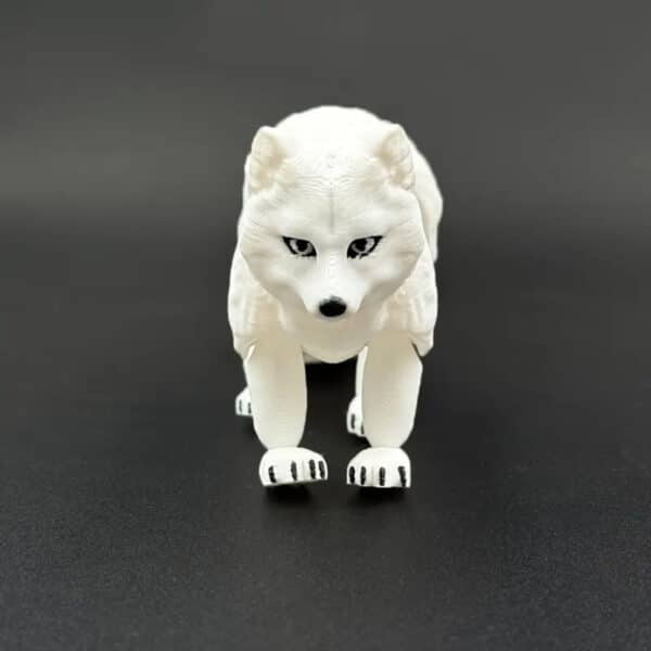 White Fox Toy