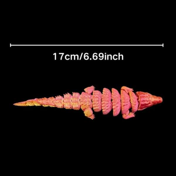 3D Articulated Alligator Toy with Smooth Joint Movement - Image 4