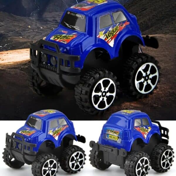 3D Printed Mini Pull Back Custom Car Toy for Children - Image 3