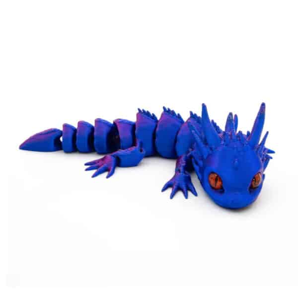 Charming Vibrant Customized 3D Dragon with Realistic Eyes - Image 2