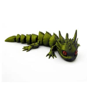Dragon with Realistic Eyes