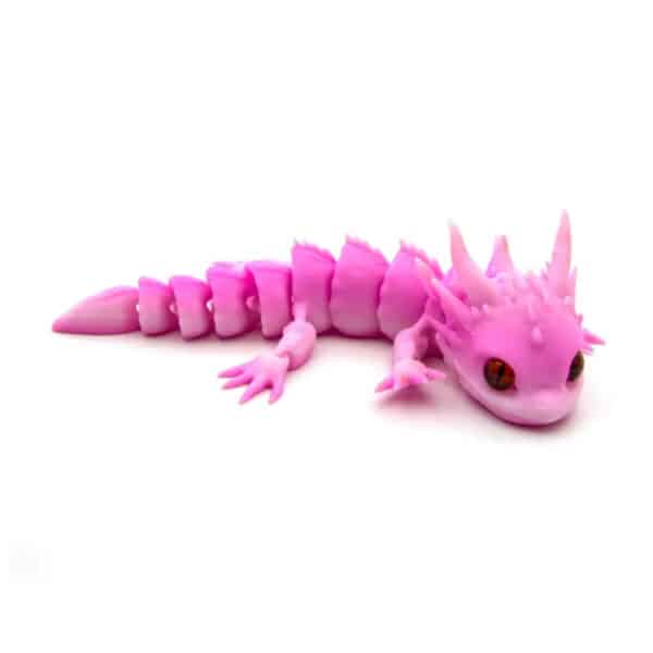 Charming Vibrant Customized 3D Dragon with Realistic Eyes - Image 4